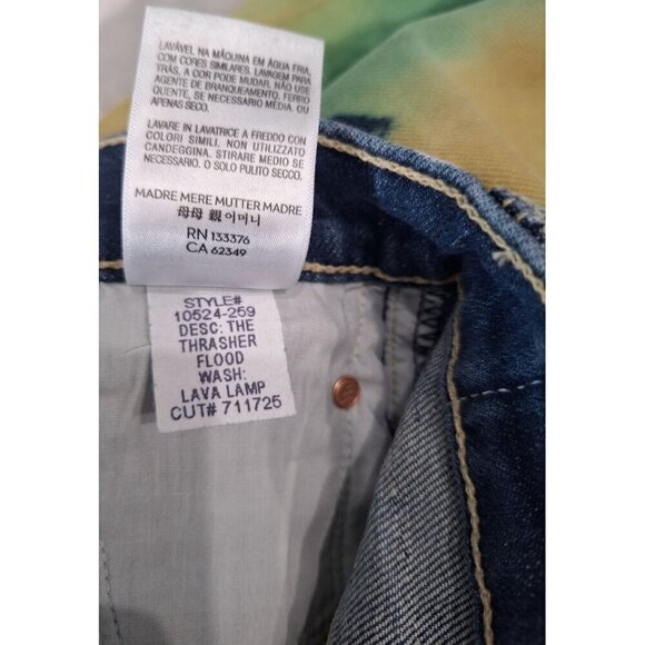 NWT Mother The Thrasher Flood Lava Lamp/Size 26 - Picture 6 of 8